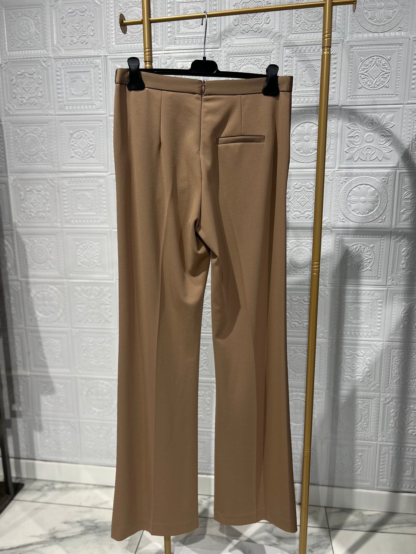 Pantalone Flare Smoking Imperial Cammello
