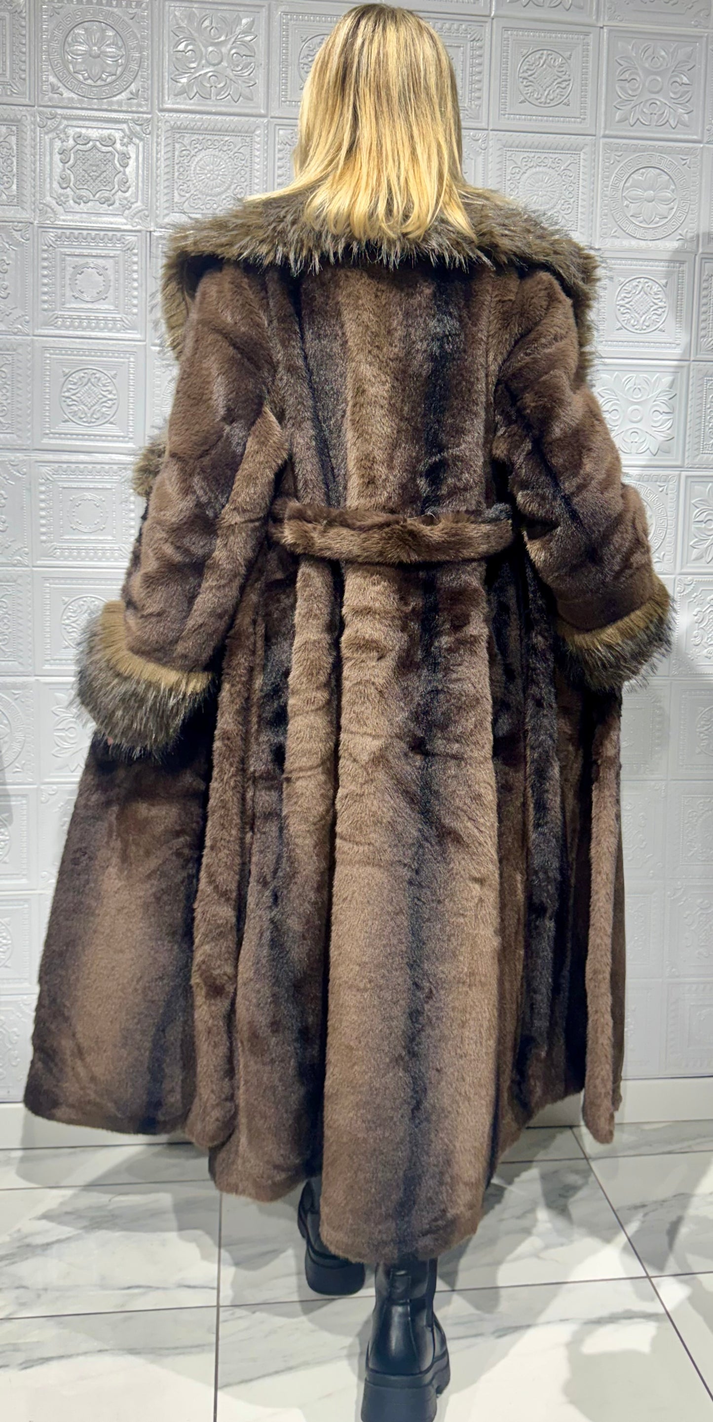 Pelliccia St Moritz lunga Visone