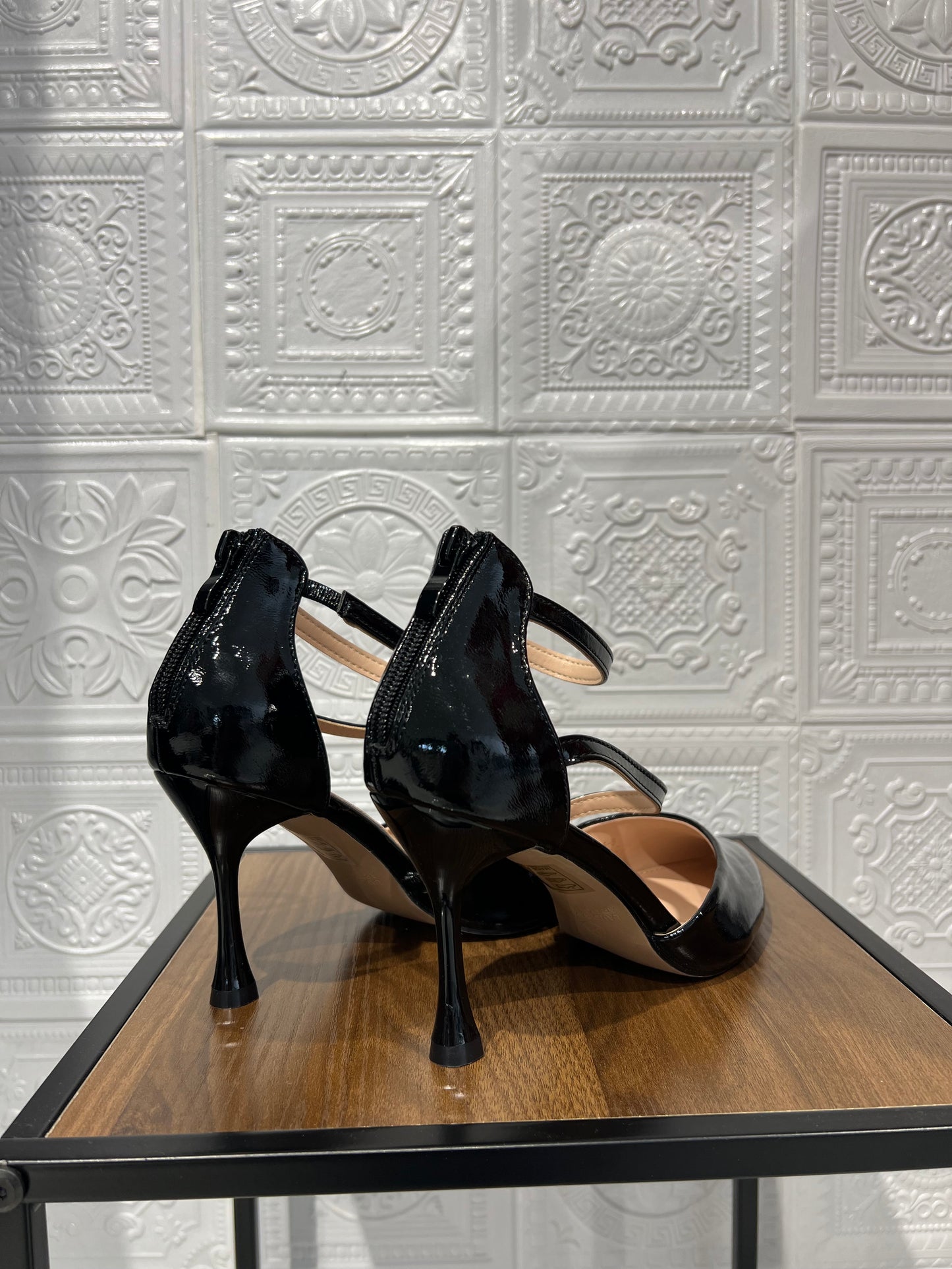 Décolleté Nero Lucido