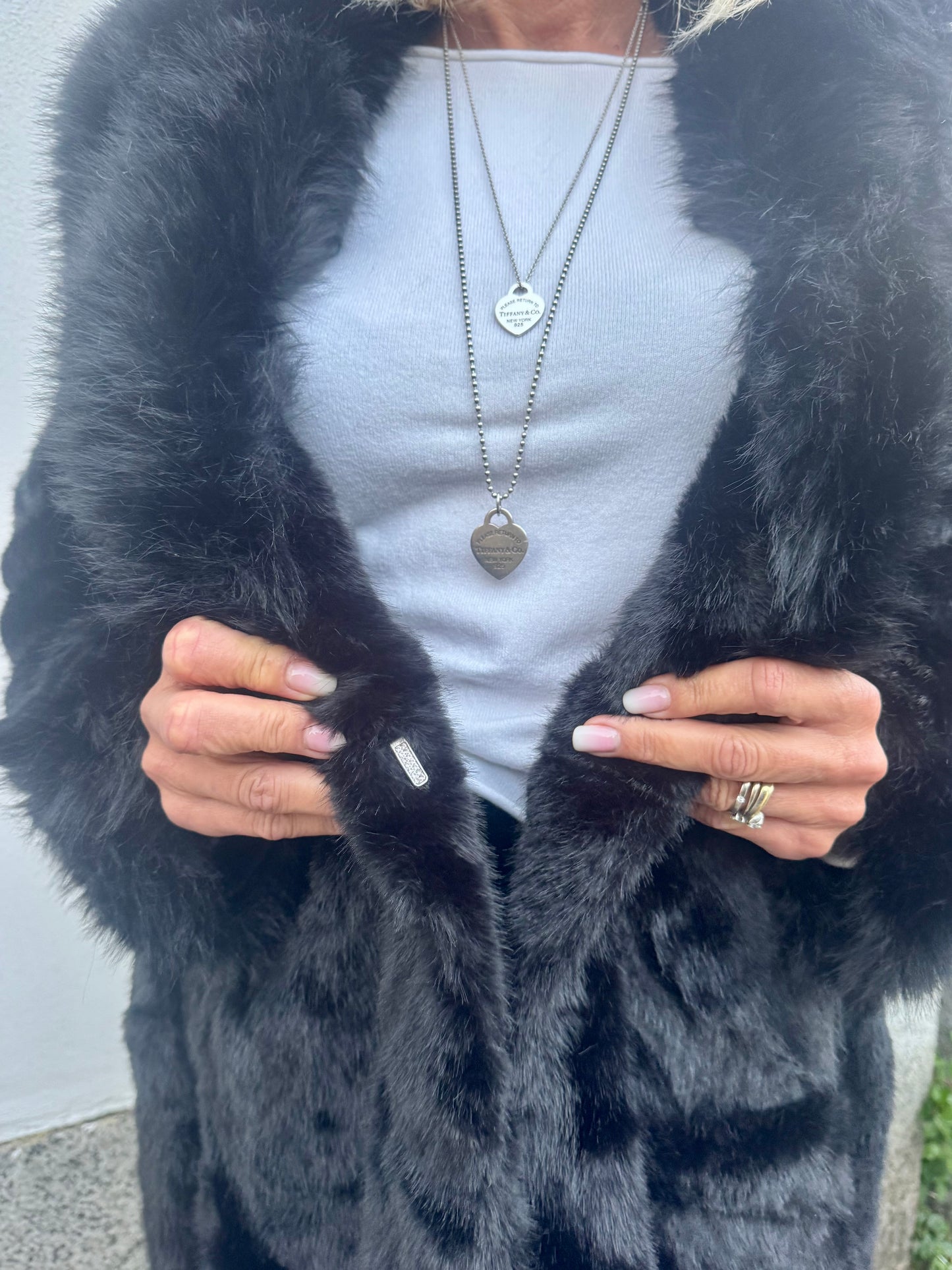 Pelliccia St Moritz Lunga Nera