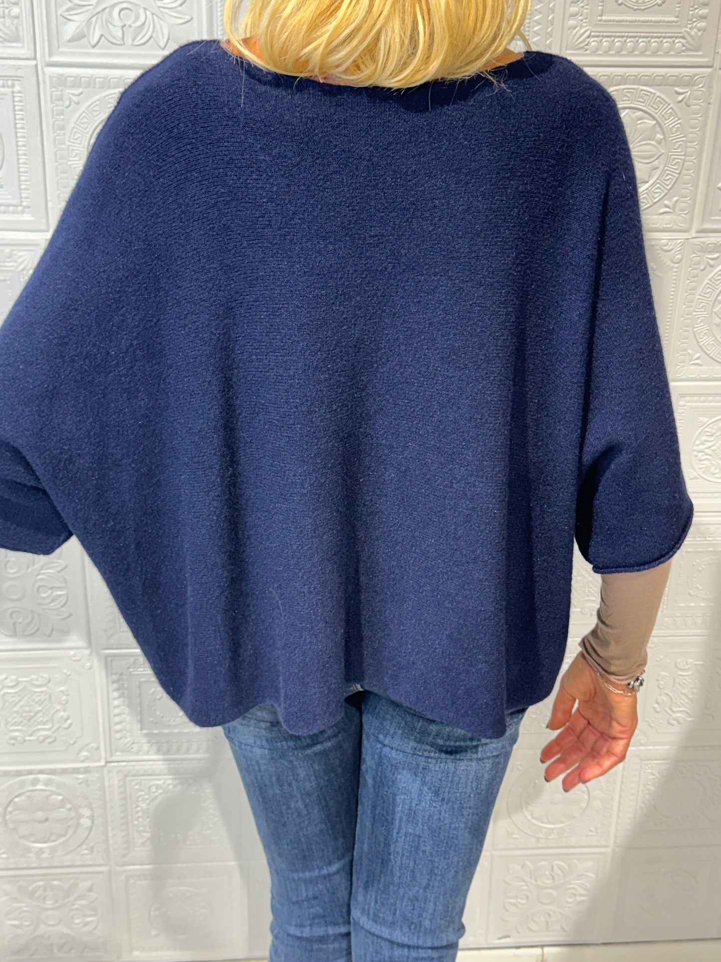Maglia Mezza Manica Blu