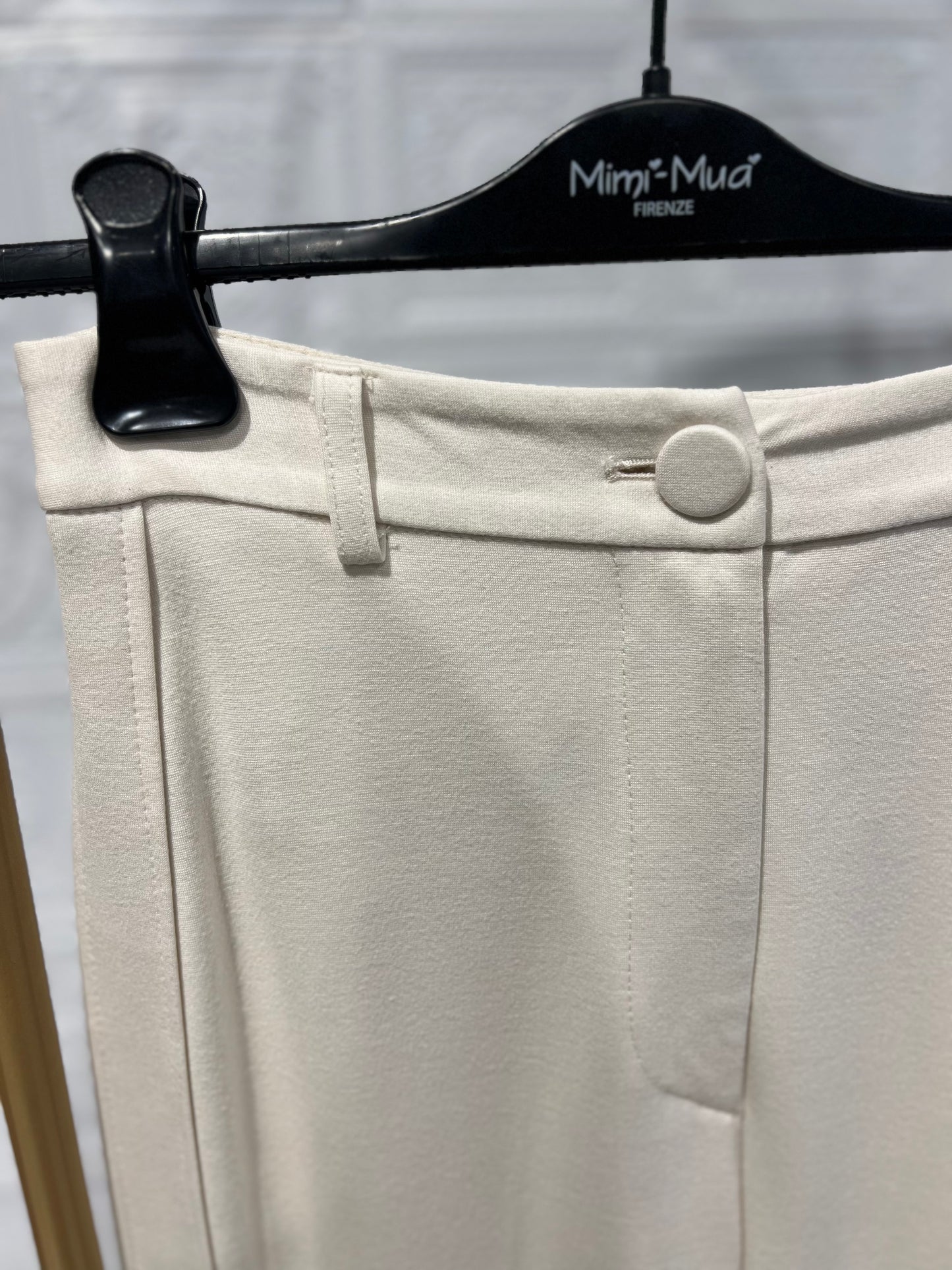 Pantalone Imperial Flare Avorio