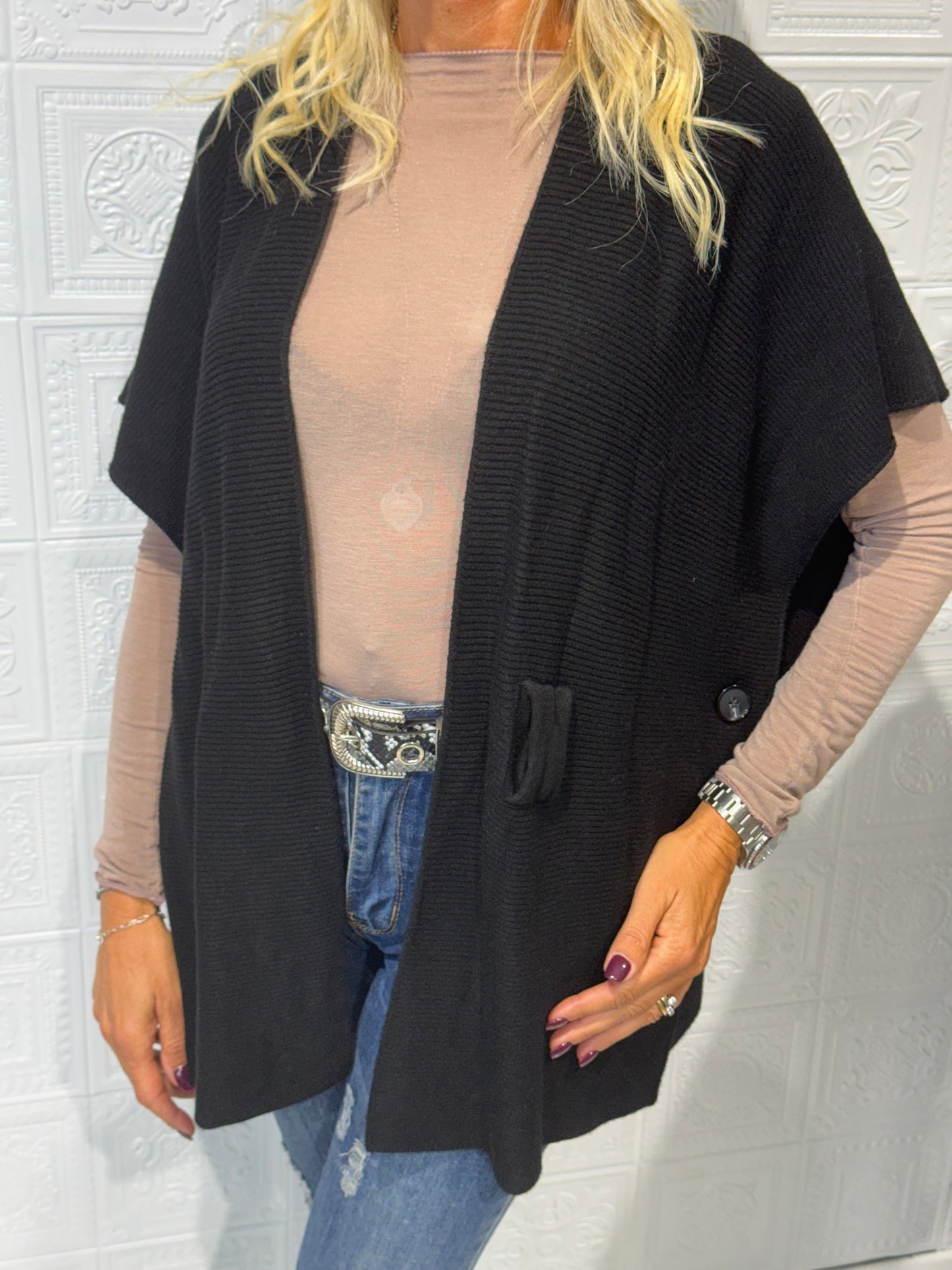 Cardigan Creta Nero