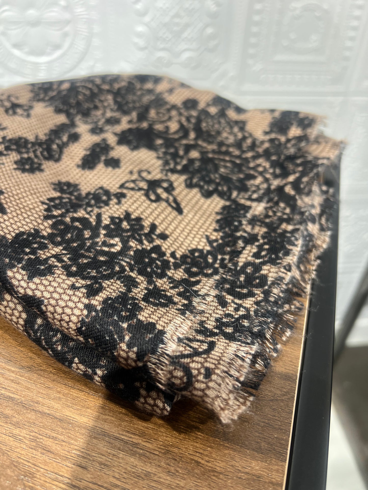 Sciarpa Effetto Pizzo