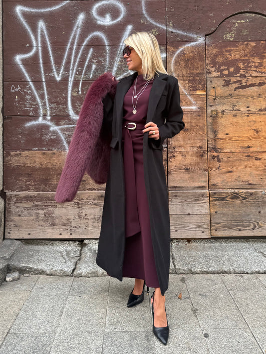 Cappotto Luna Nero
