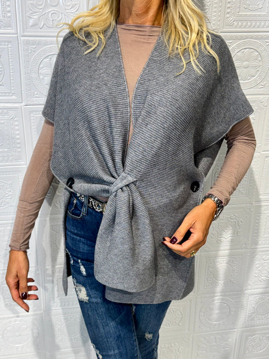Cardigan Grigio