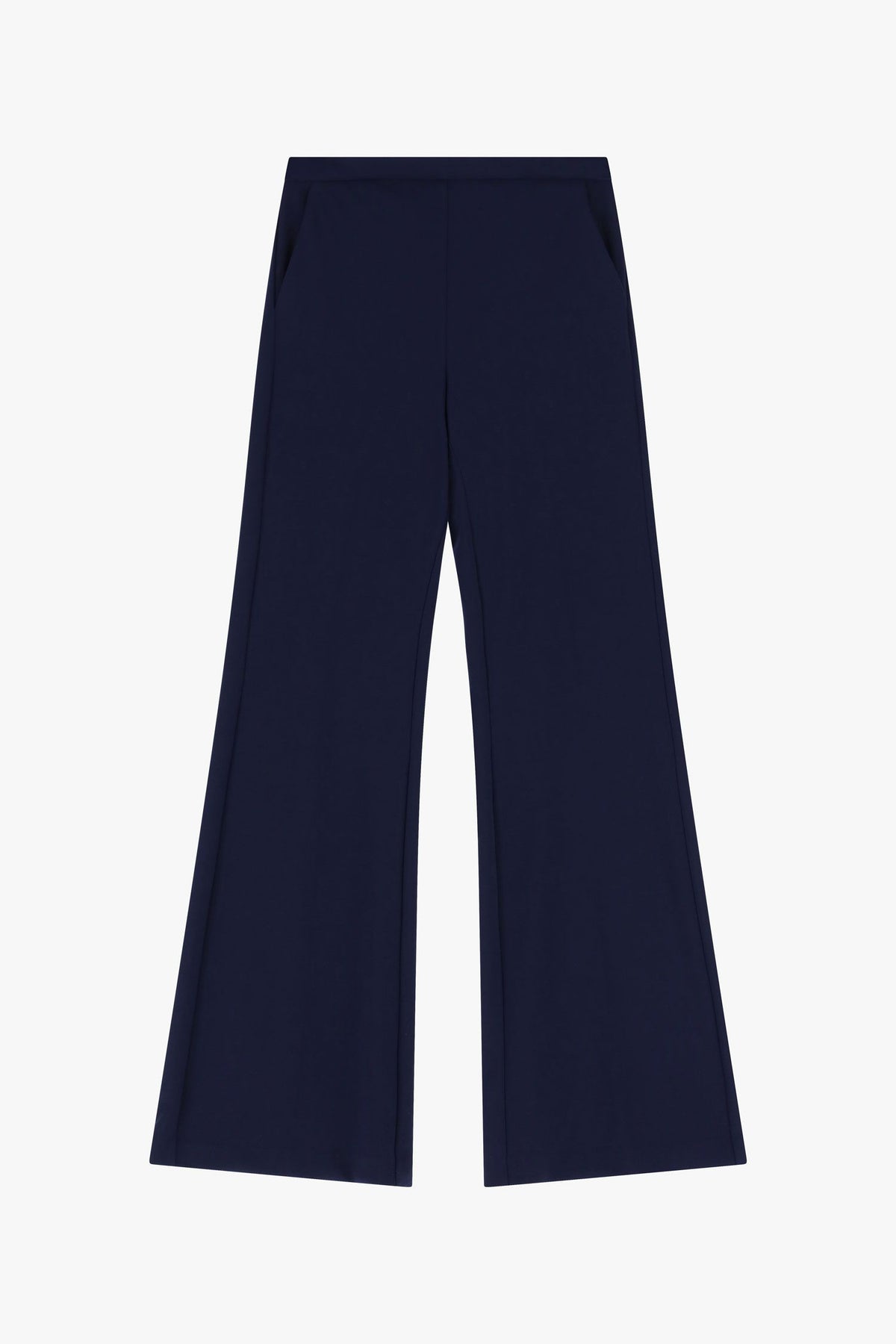 Pantalone smoking flare blu