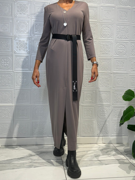 Abito lungo Imperial Tortora