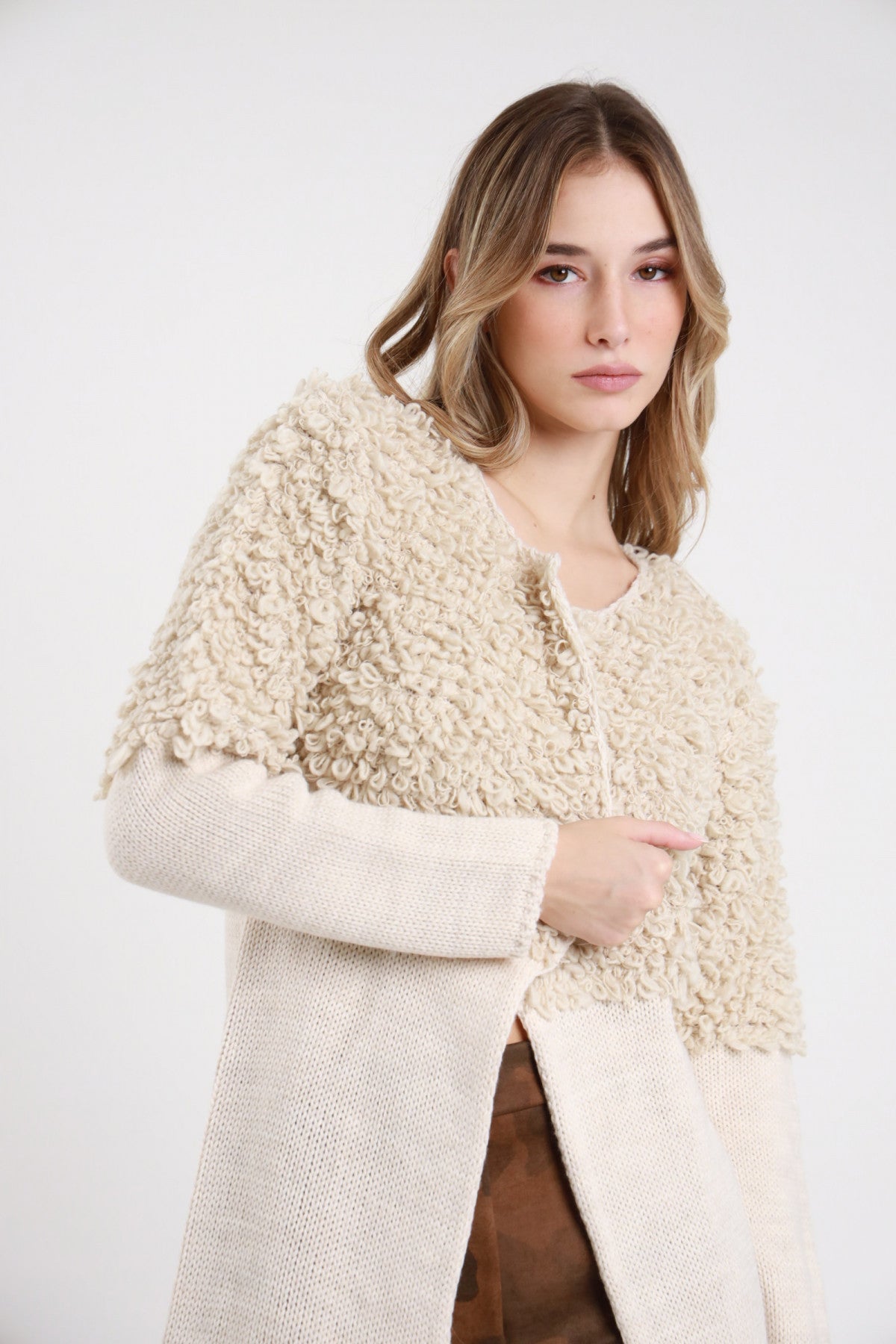Cardigan lungo Latte