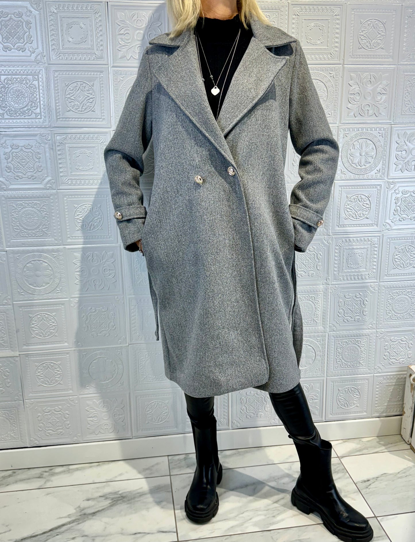 Cappotto Zaira Grigio