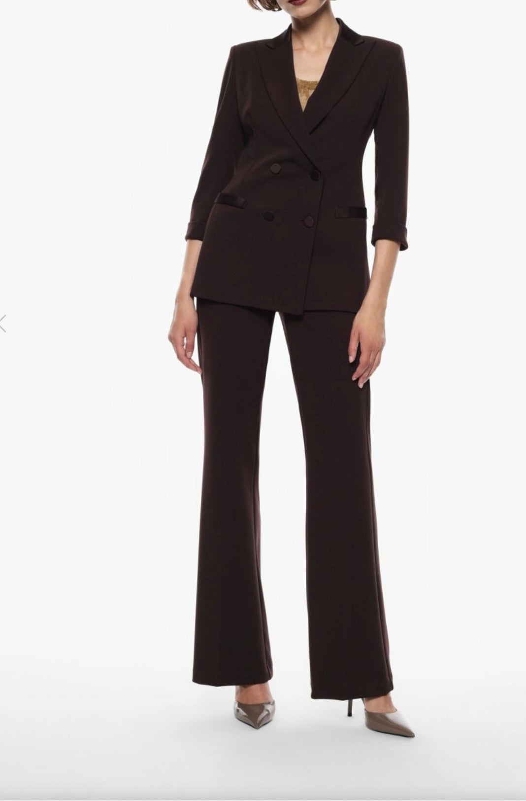 Pantalone Imperial flare Smoking Moro