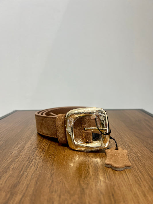 Cintura Cammello Camoscio