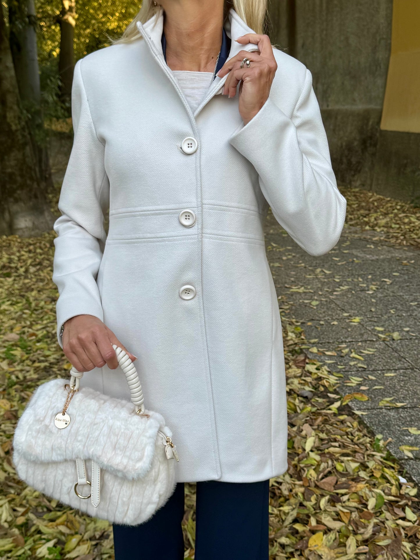 Cappotto Audrey Bianco