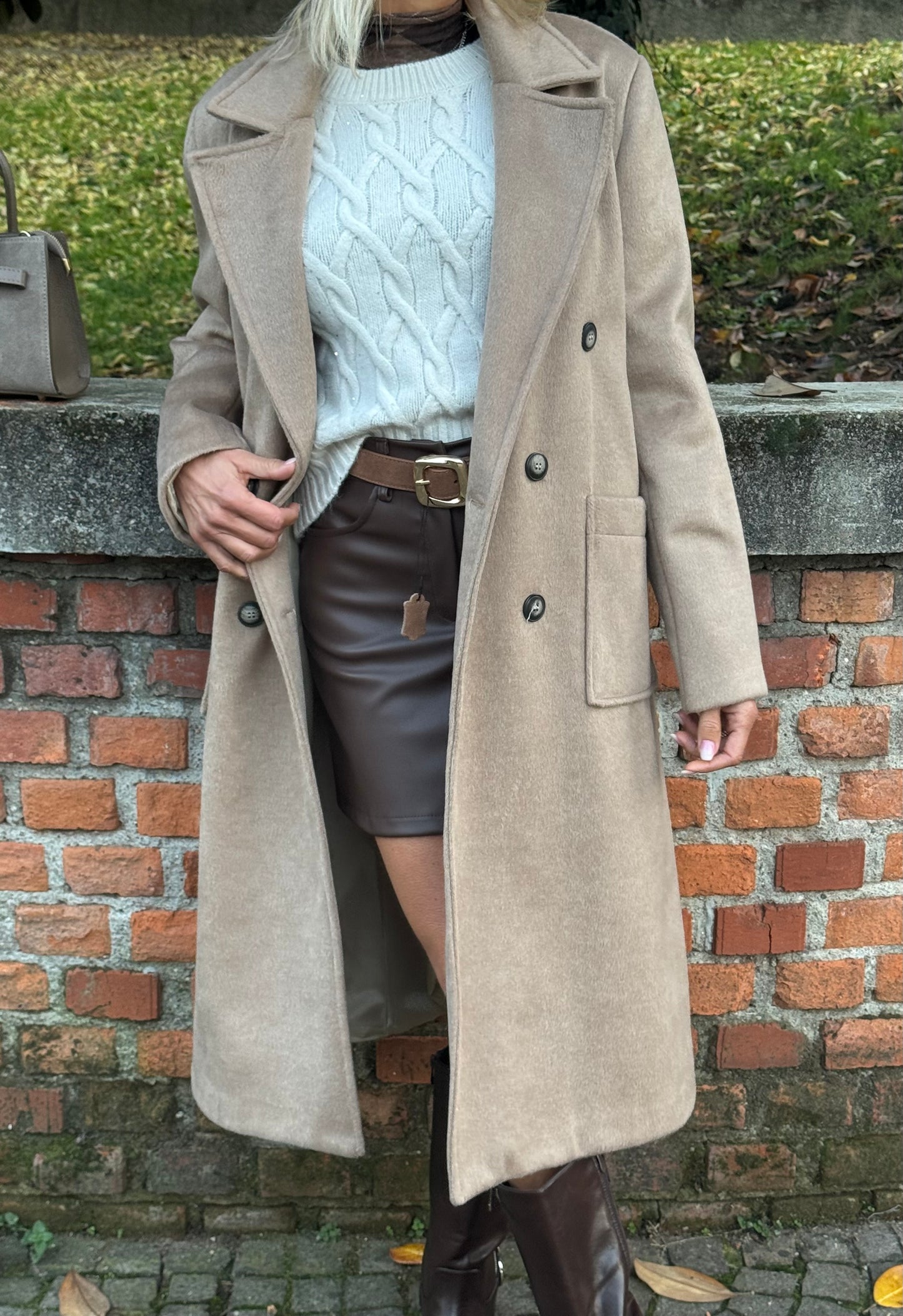 Cappotto Mosca Beige