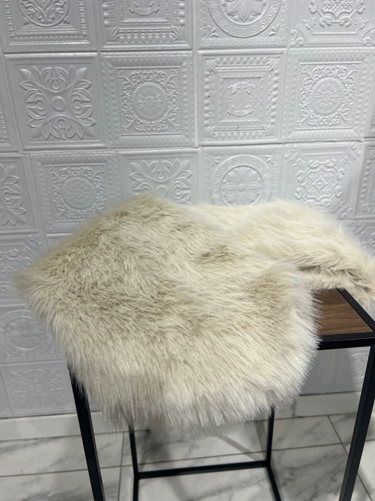 Stola Pelliccia Panna