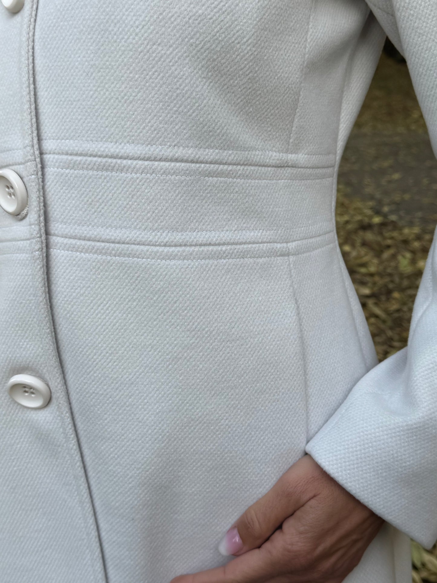 Cappotto Audrey Bianco