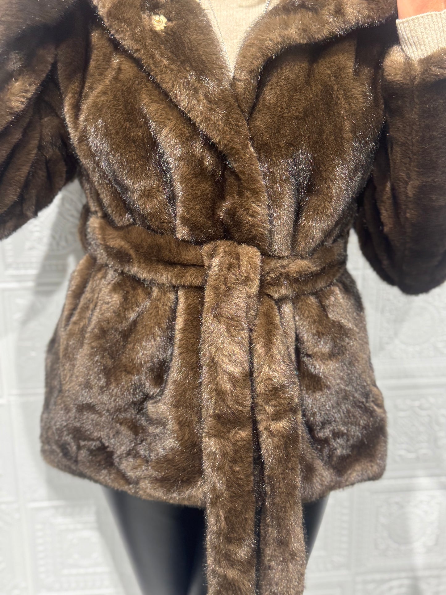 Pelliccia Cortina Visone