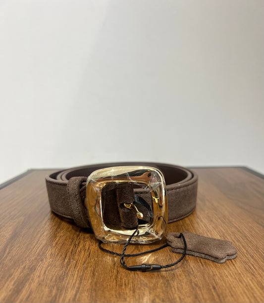 Cintura Marrone Camoscio