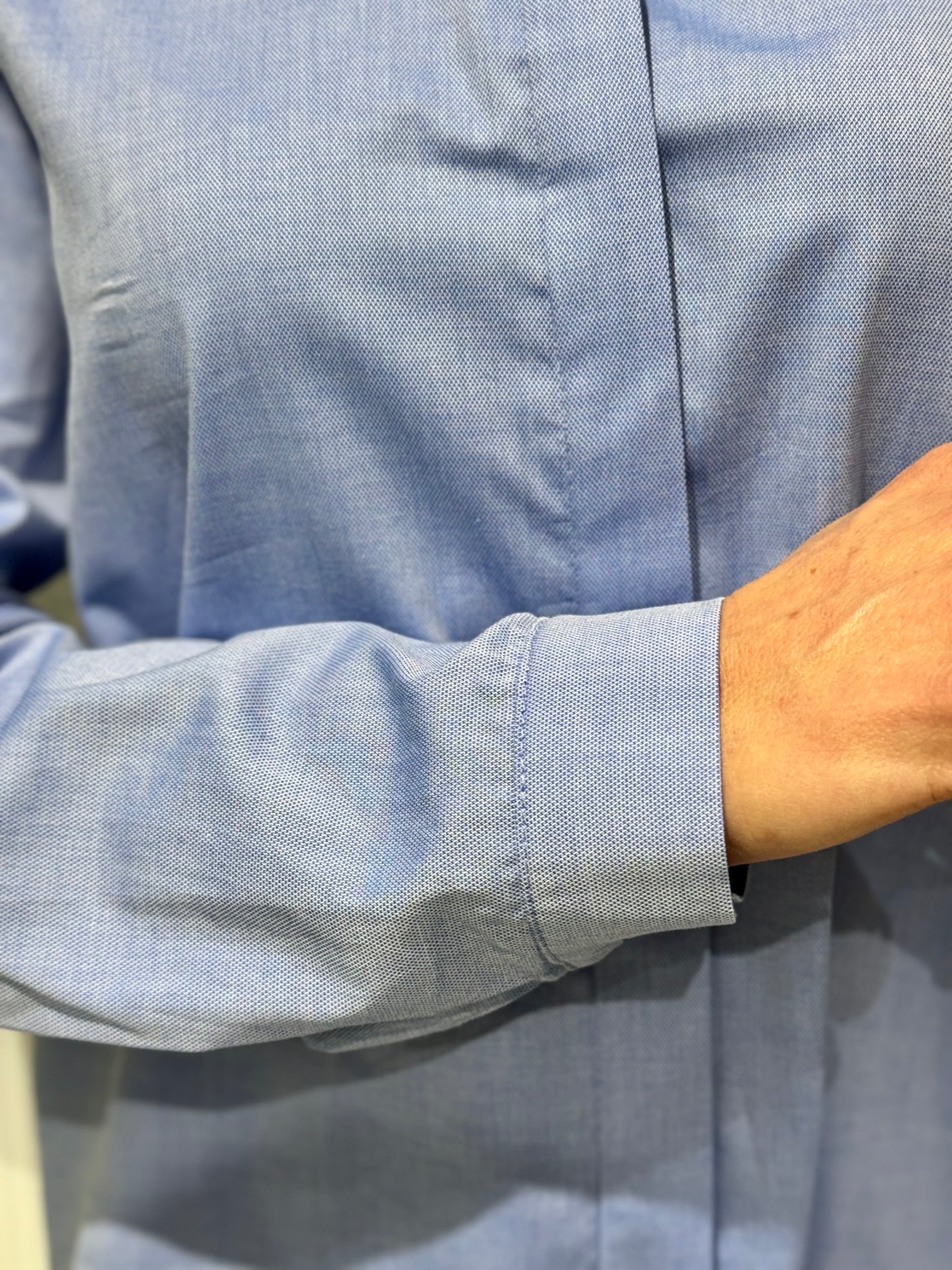 Camicia Arianna in cotone Azzurra