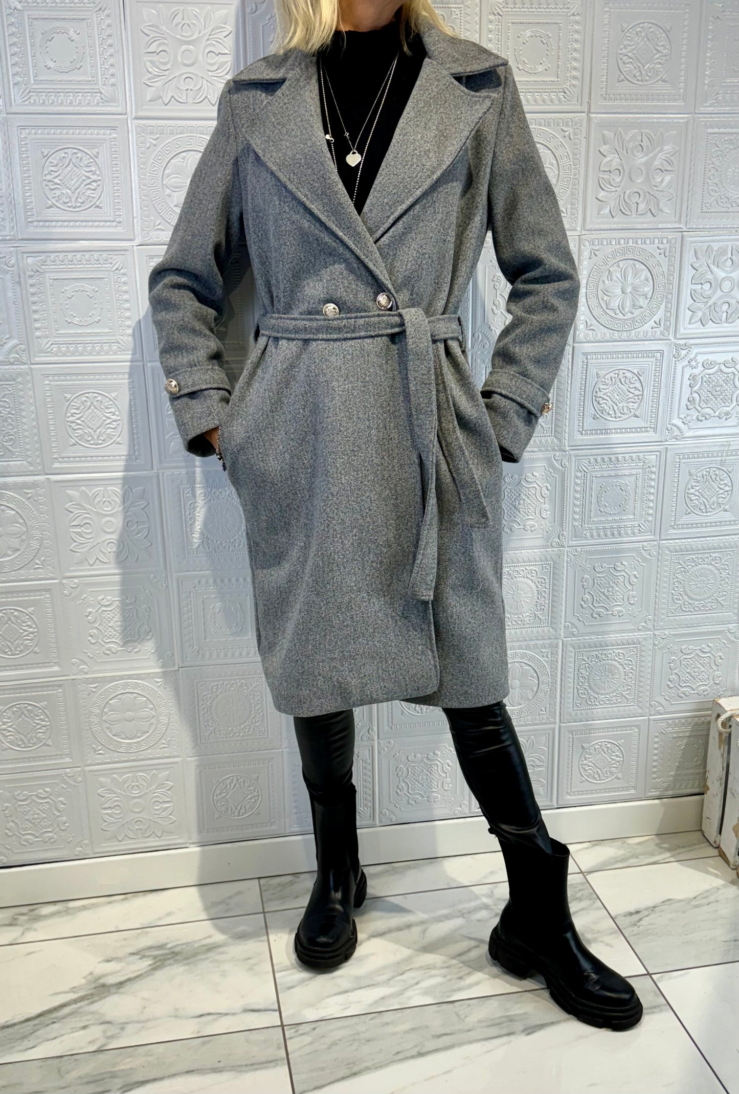 Cappotto Zaira Grigio