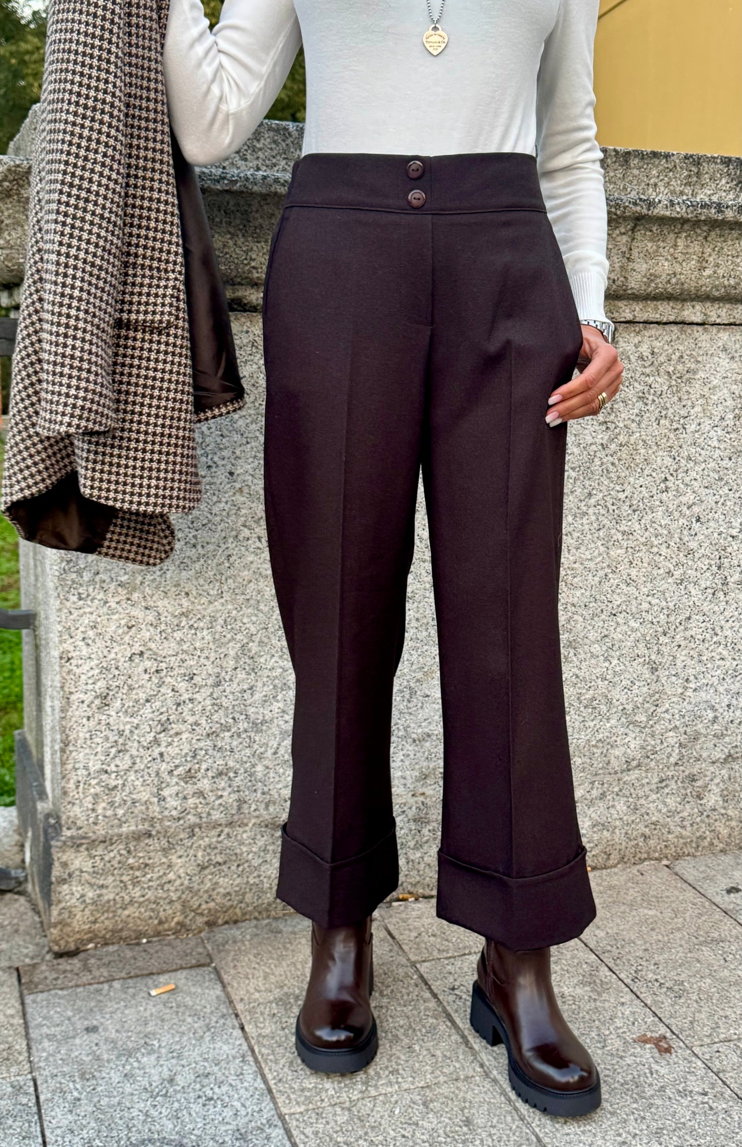 Pantalone Barolo Marrone