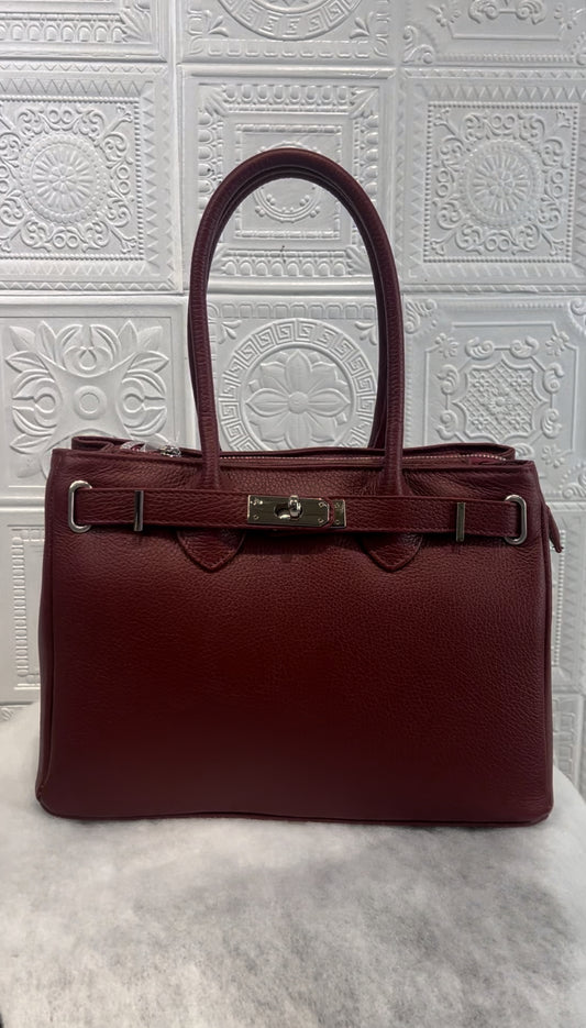 Borsa Kelly Bordeaux