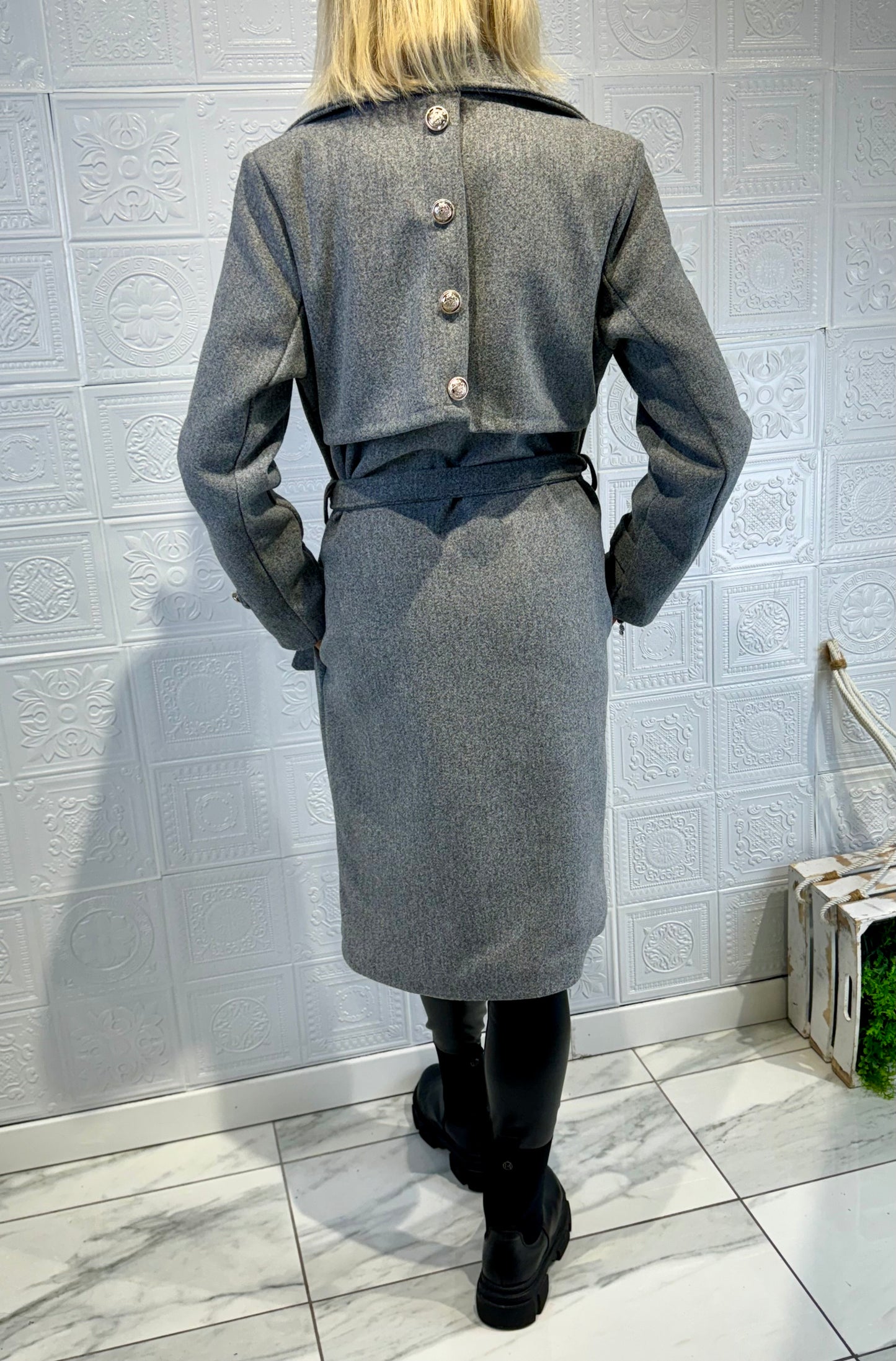 Cappotto Zaira Grigio