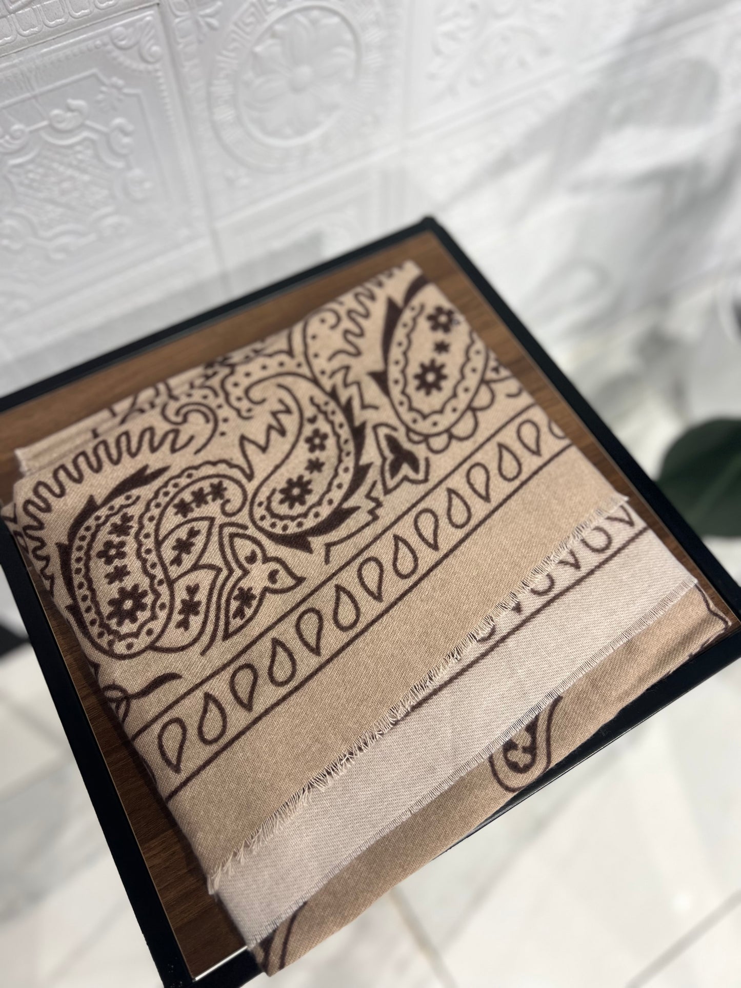 Sciarpa Beige