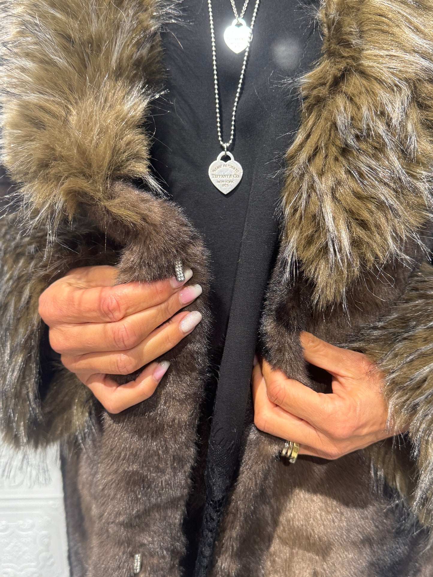 Pelliccia St Moritz lunga Visone