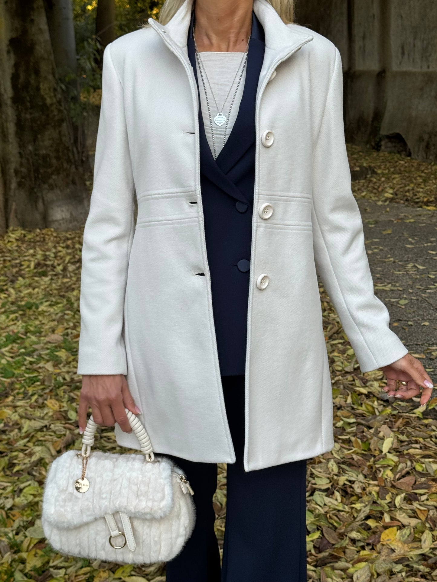 Cappotto Audrey Bianco