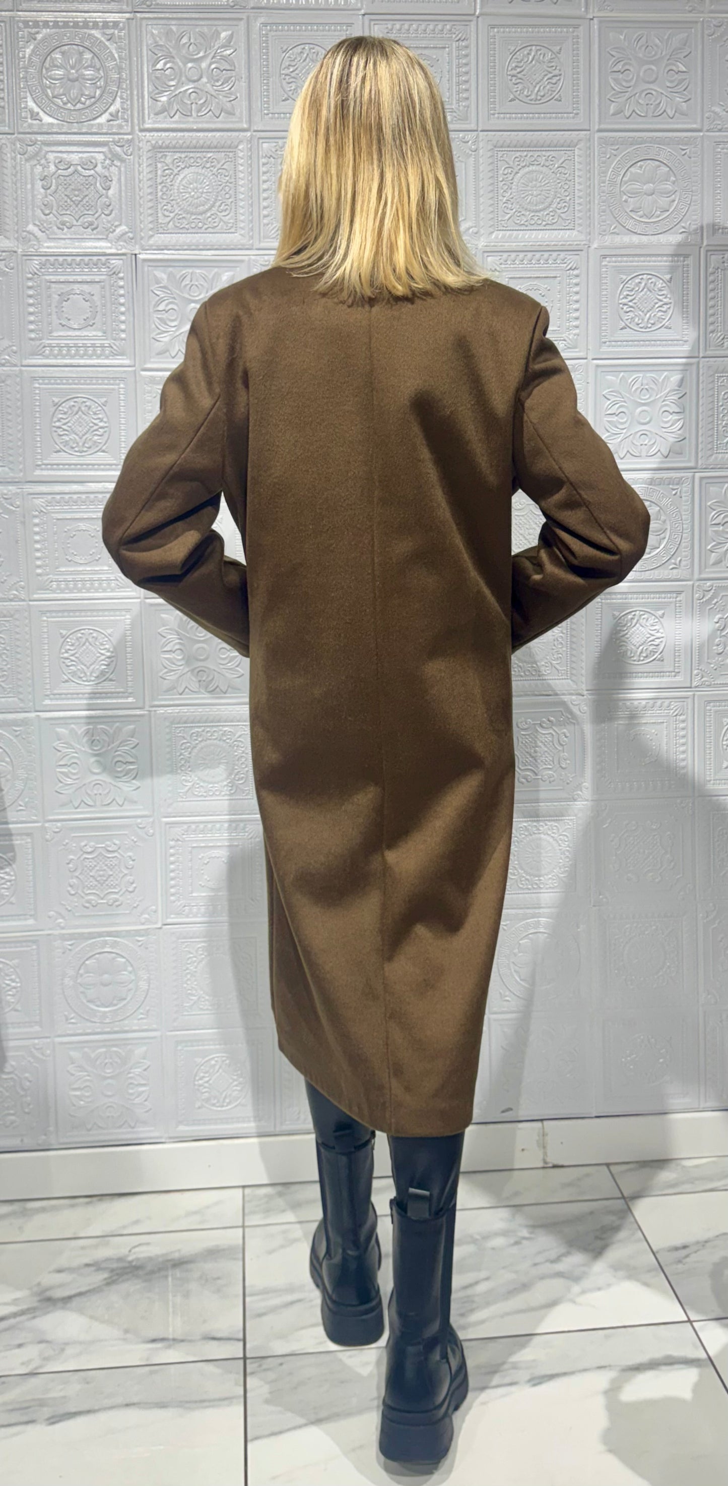 Cappotto Mosca Marrone