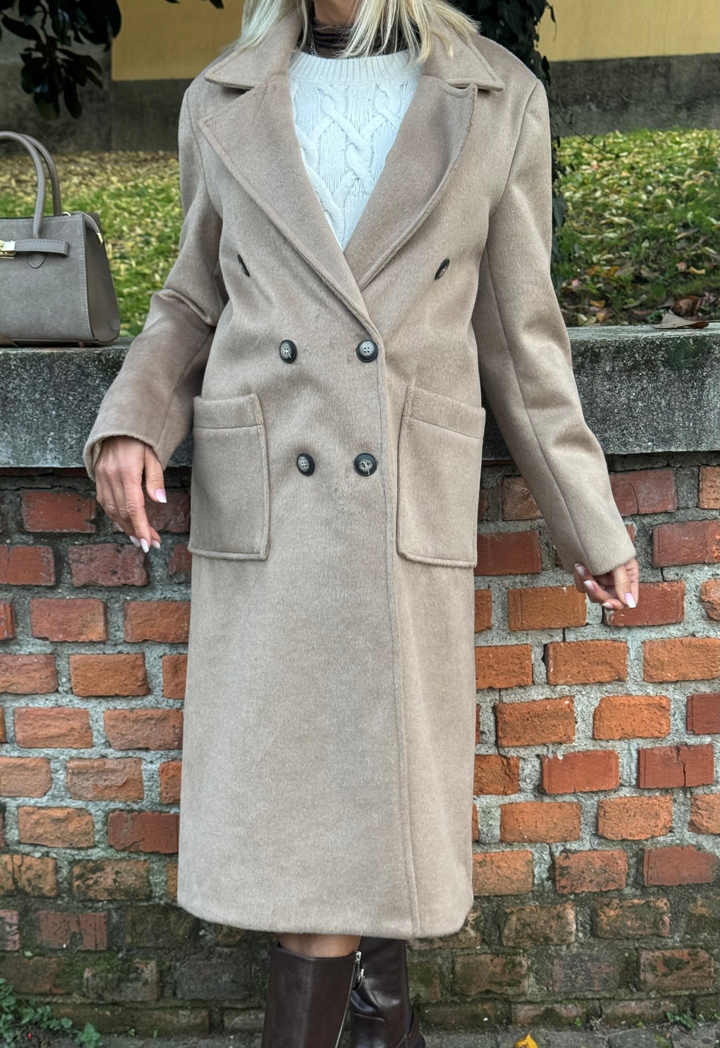 Cappotto Mosca Beige