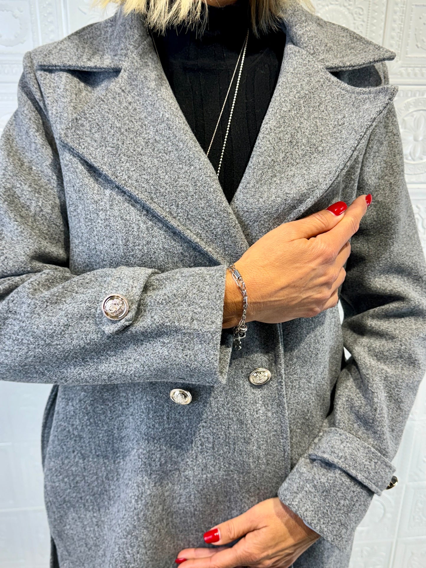 Cappotto Zaira Grigio