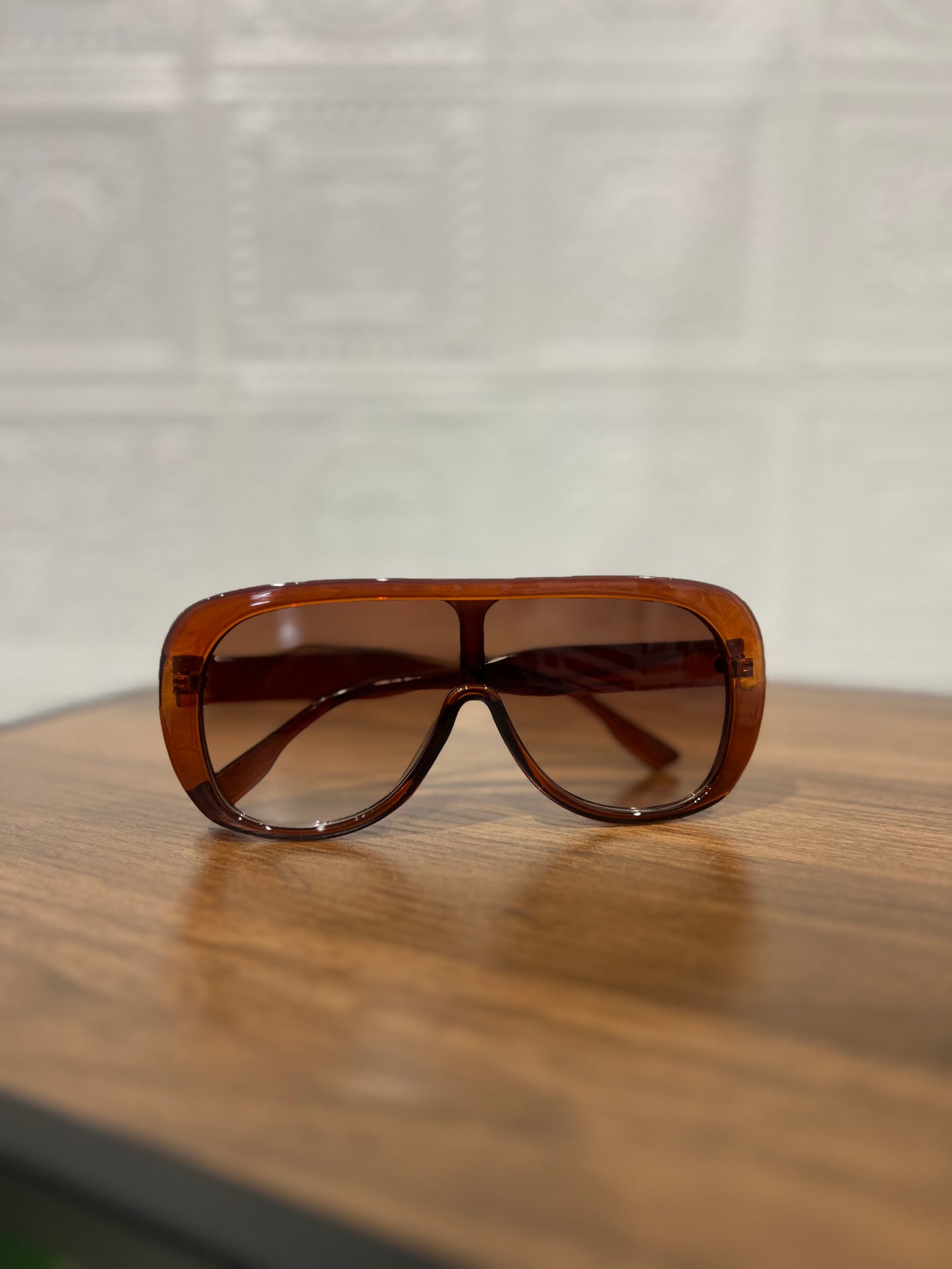 Occhiale Marrone lente marrone