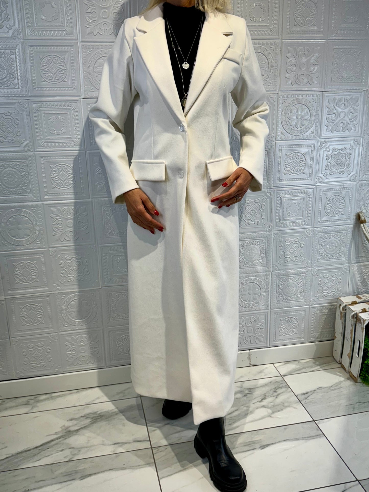 Cappotto Mara Bianco