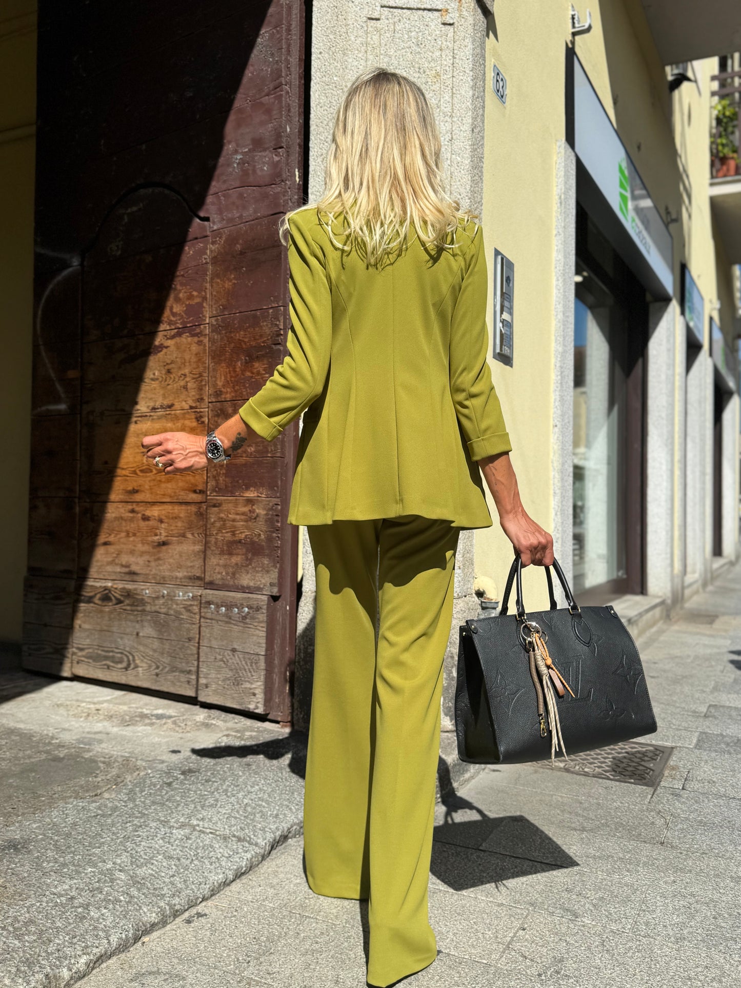 Pantalone Smoking Zampa Olio