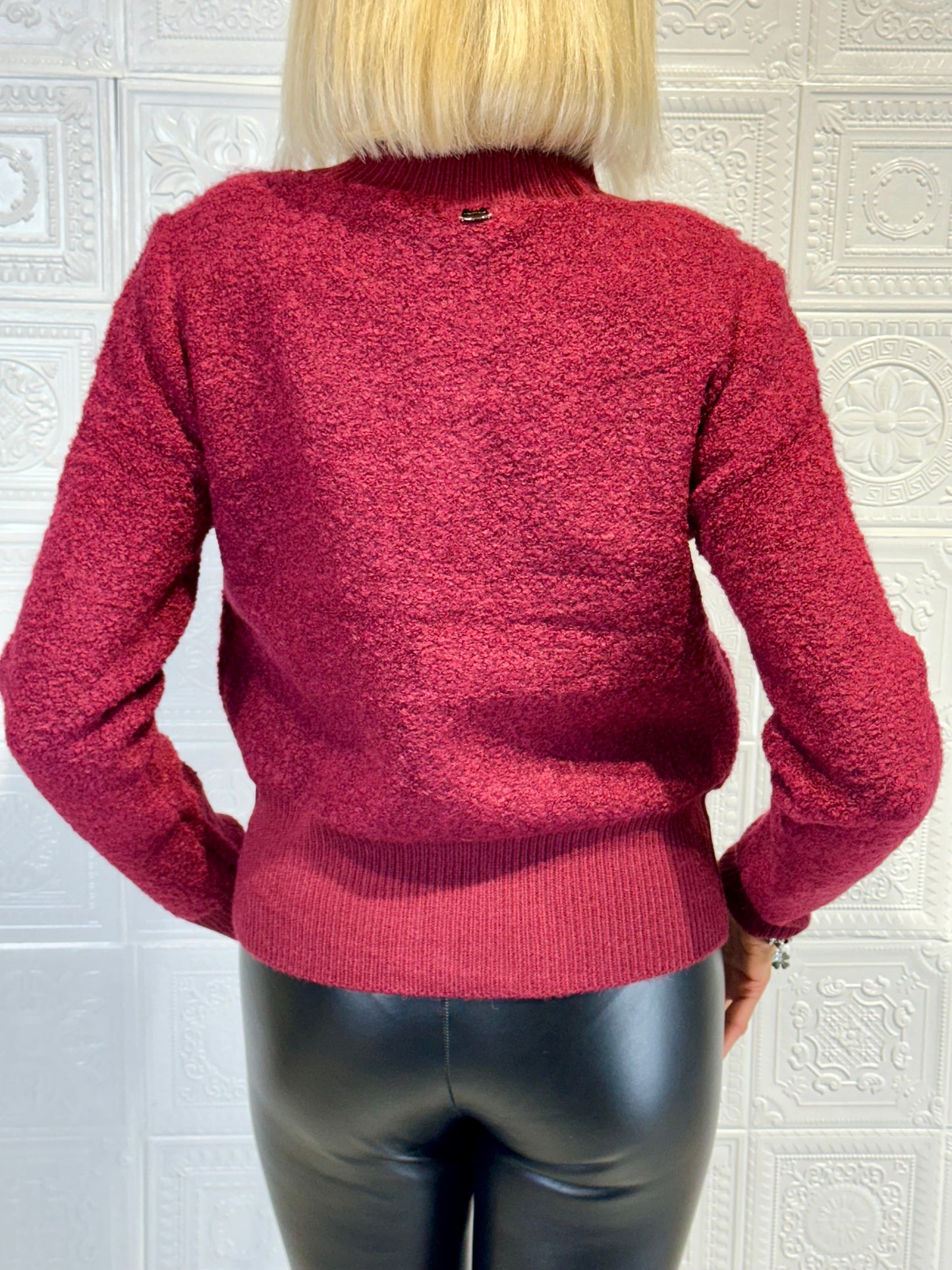 Cardigan Mimi Bordeaux