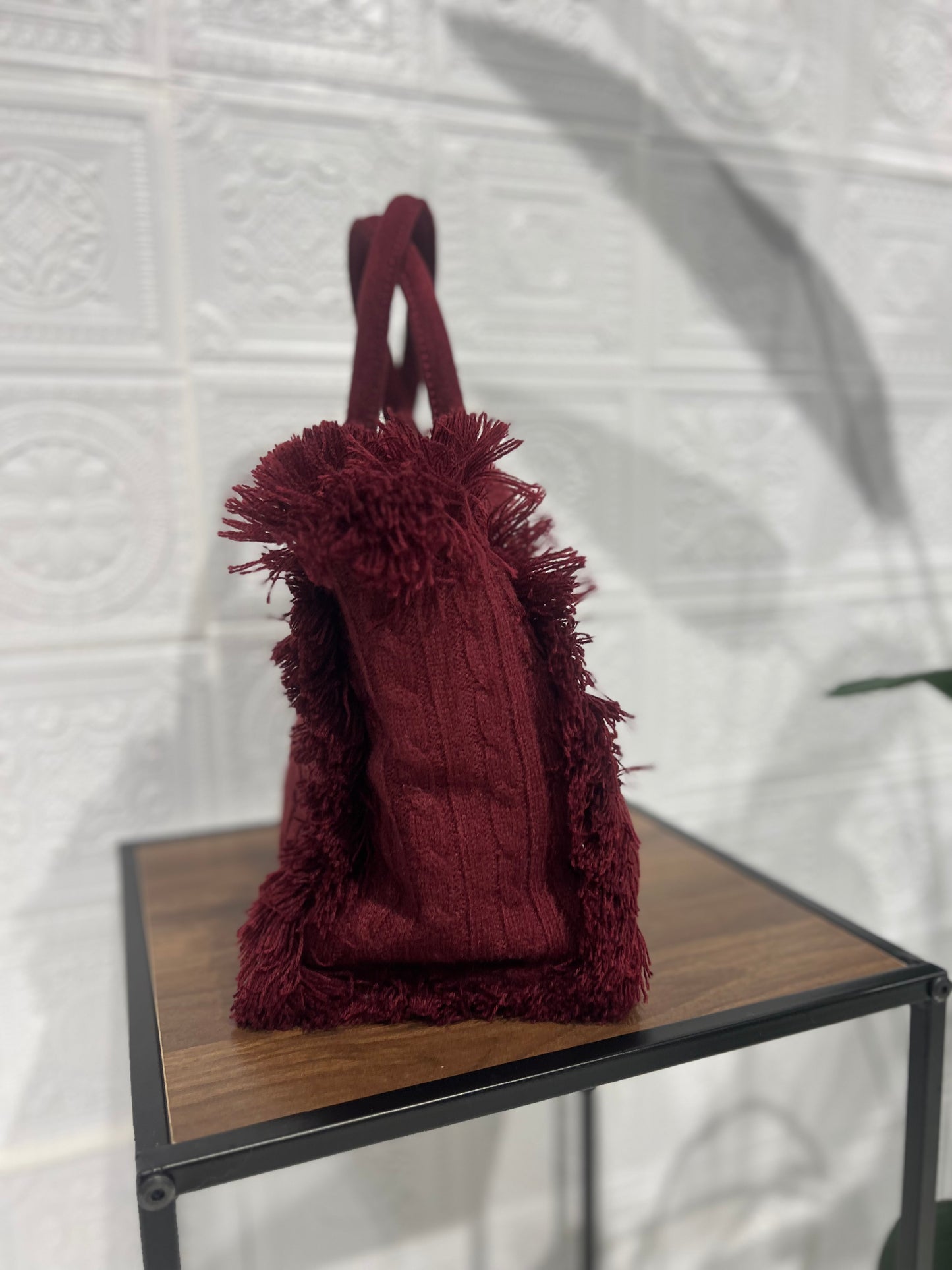 Borsa Winter Bordeaux