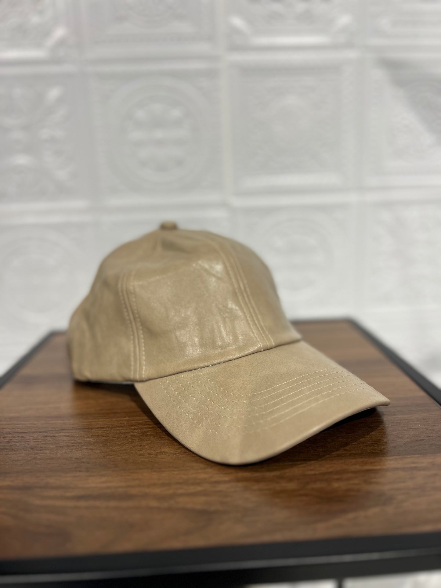 Cappello visiera Beige