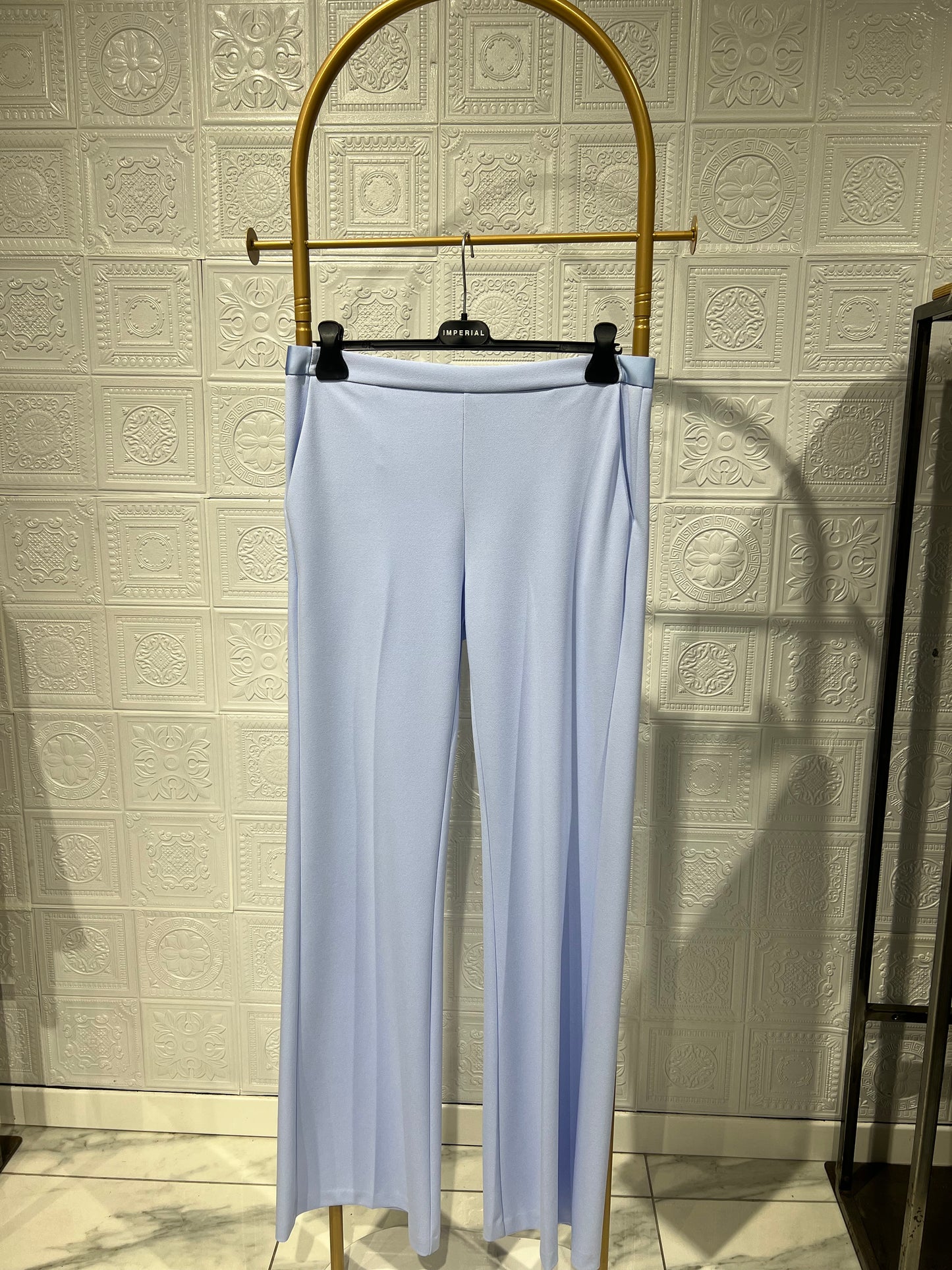 Pantalone Imperial flare Smoking Pervinca