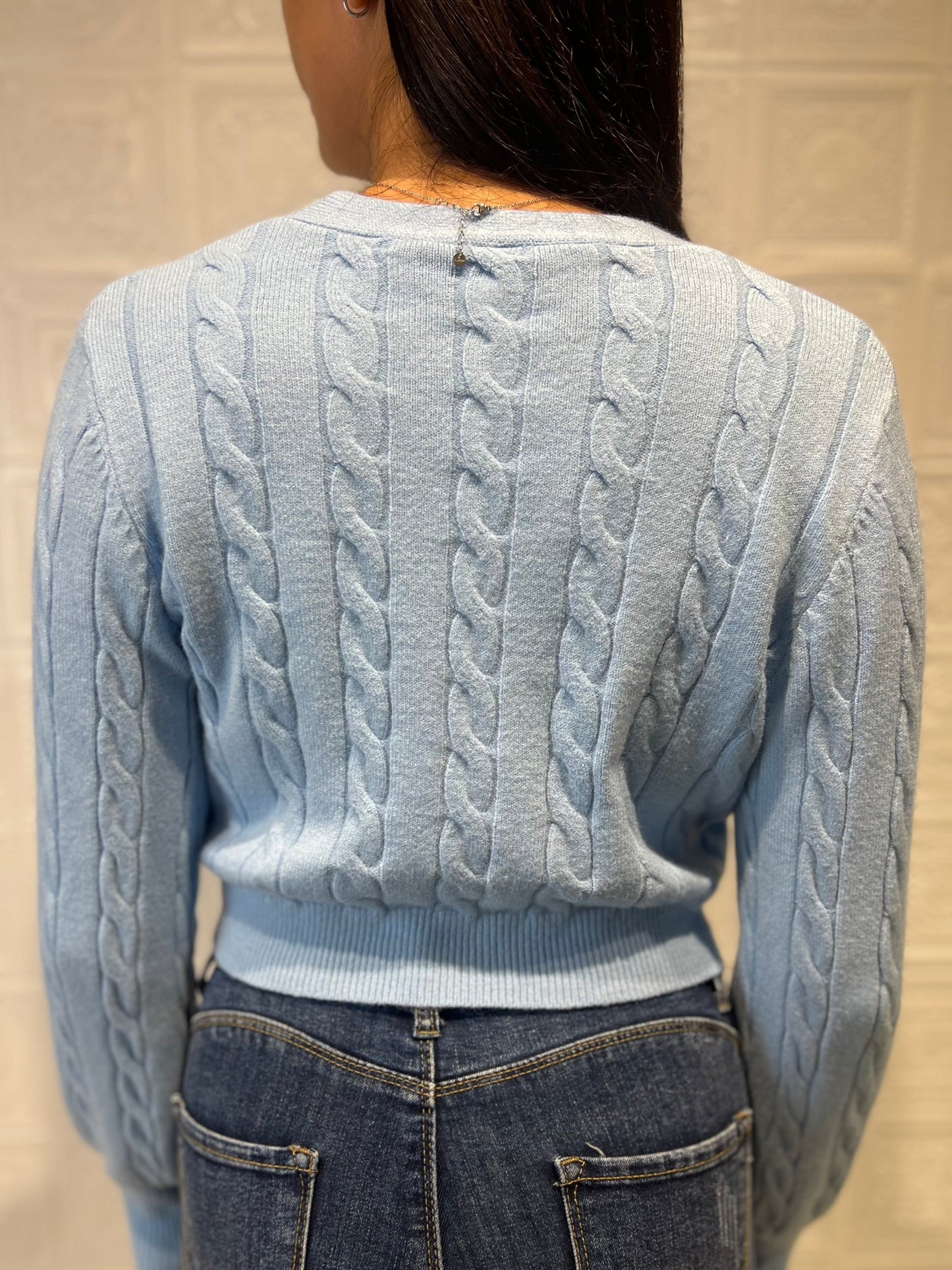 Cardigan Chiara azzurro