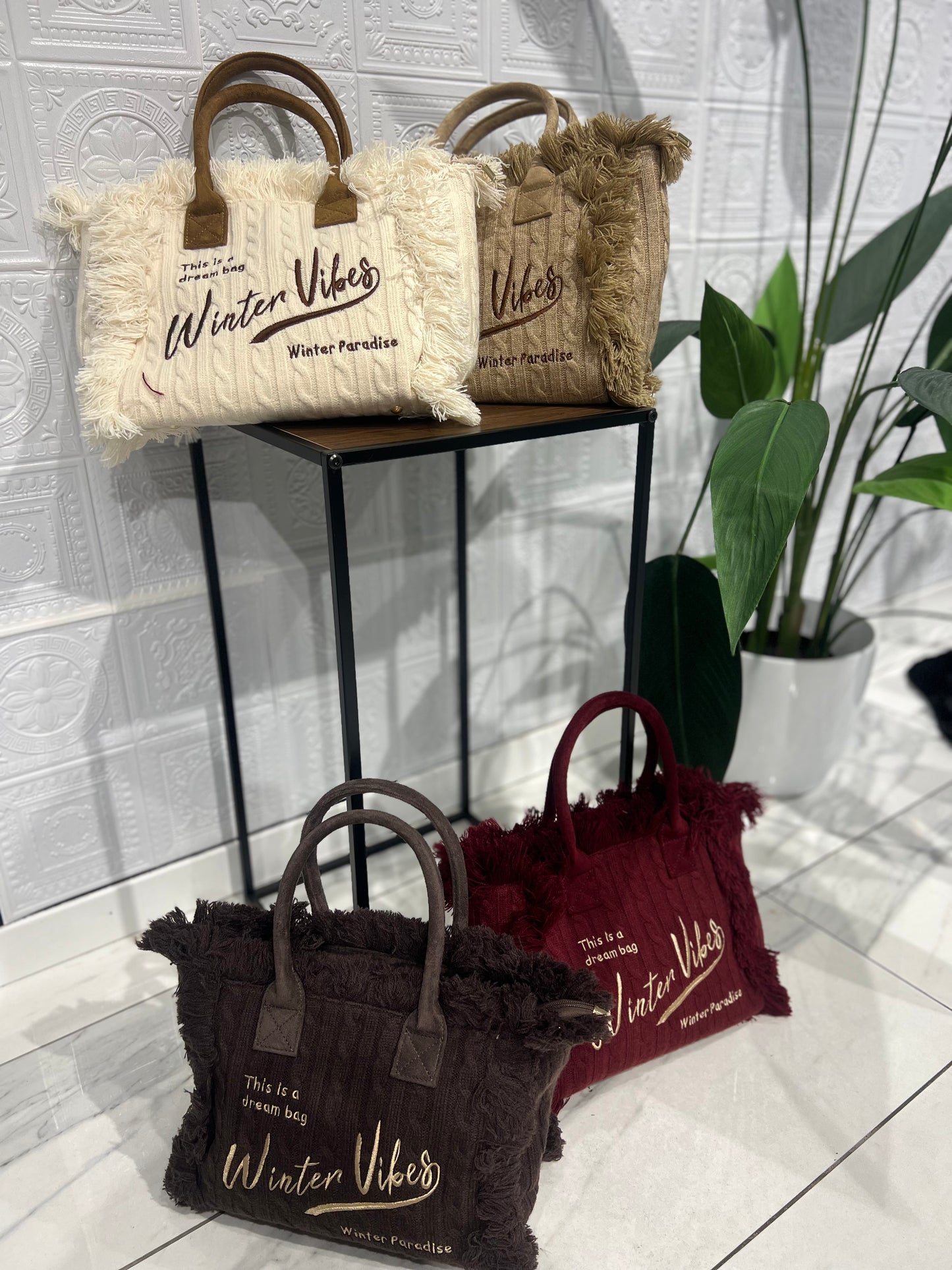 Borsa Winter Beige