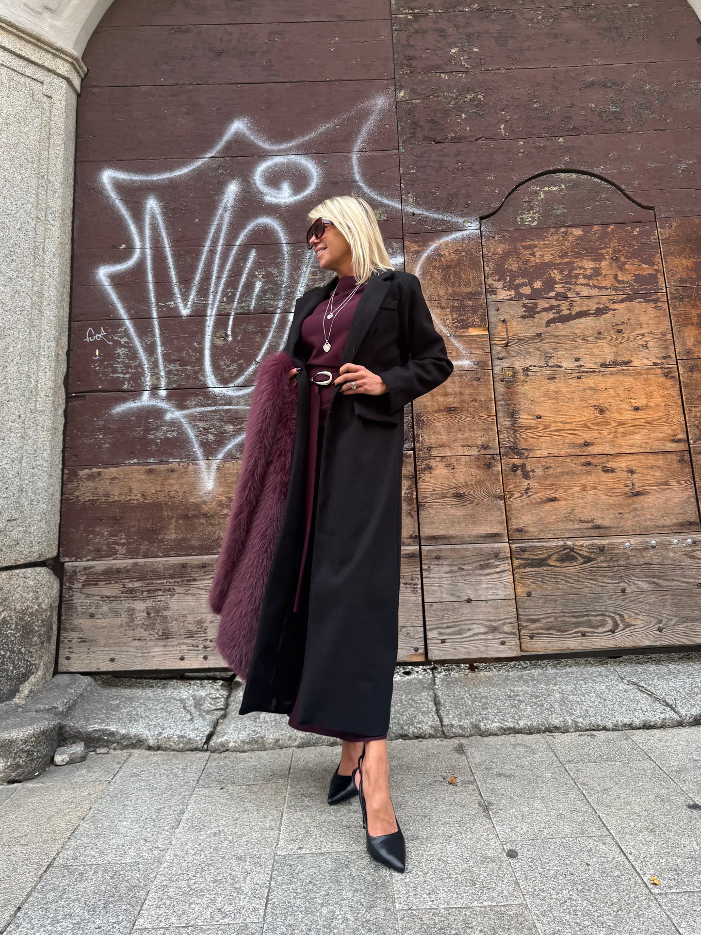 Cappotto Luna Nero