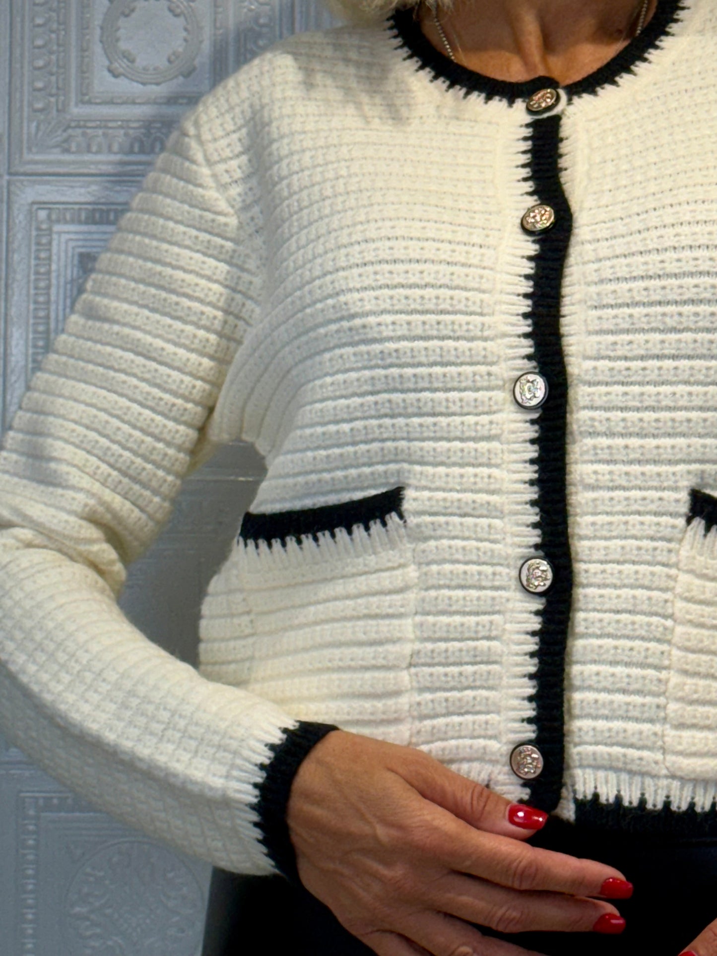 Cardigan Chanel White