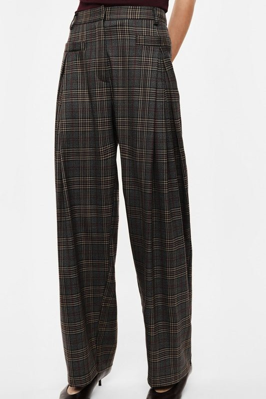 Pantalone palazzo a quadri